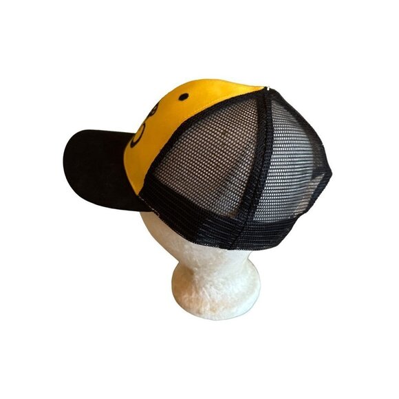 The Traveler Beer Co. Black Yellow Meshback Hat Cap Adjustable - Picture 3 of 5